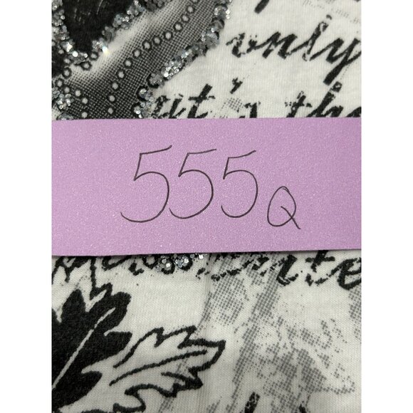 Butterfly Graphic Womens White T Shirt Cotton Short Sleeves Sz 3X - Picture 8 of 9